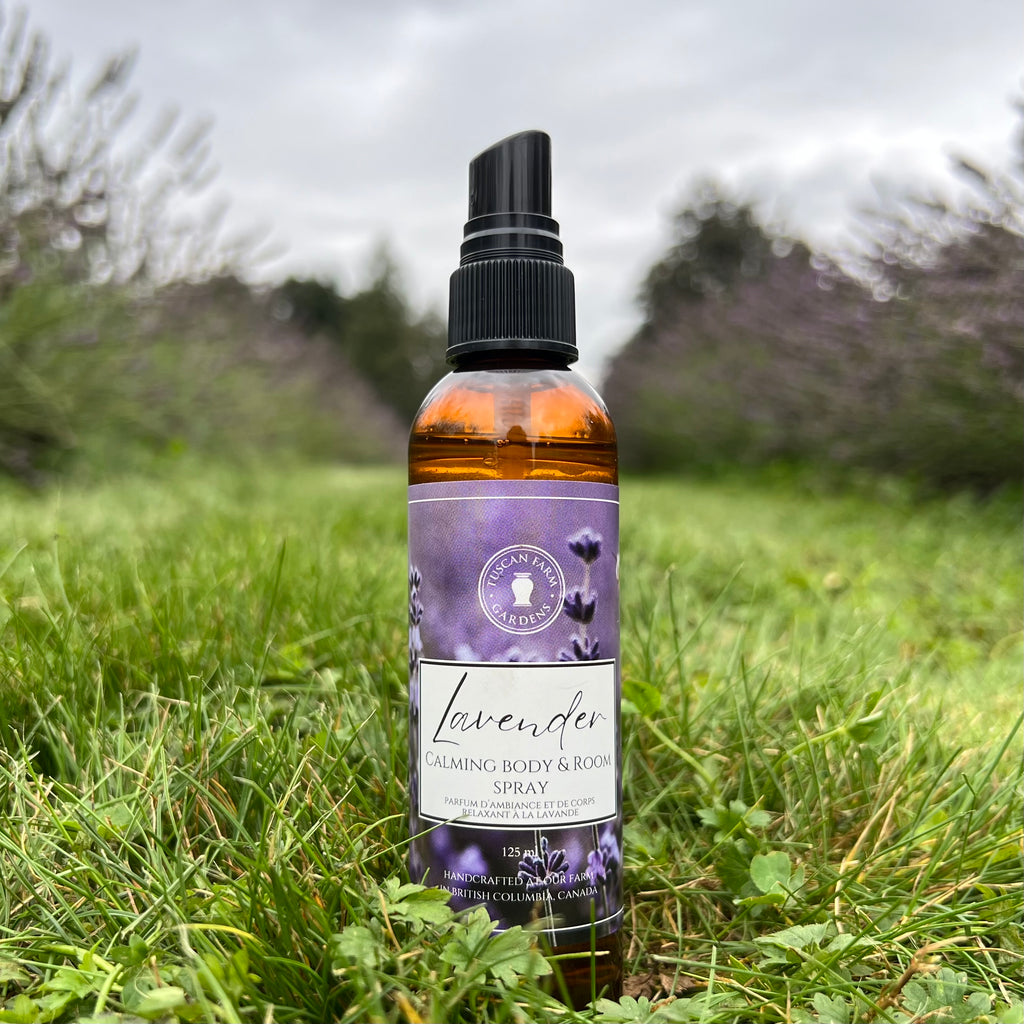 healing garden lavender body spray Lavender Body & Room Spray – Tuscan Farm Gardens